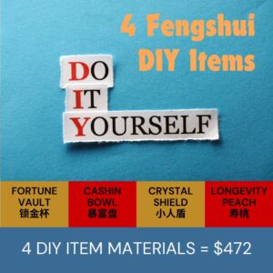 4 Fengshui DIY Material Items