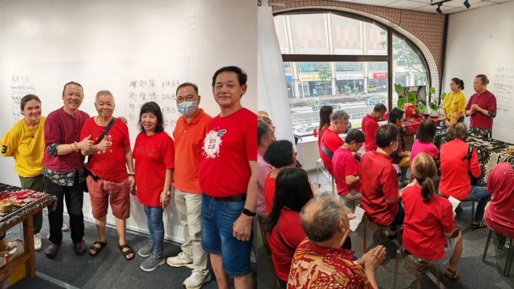 Blessings for clients and supporters of Singapore feng shui consultancies Paparexx and Kamisoul at a May 2026 event with fengshui master Rex Chong