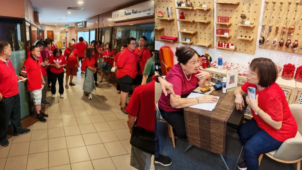 Friends and clients of Singapore feng shui consultancies Paparexx and Kamisoul at a May 2026 event with fengshui master Rex Chong, at the new outlet in Furama City Centre hotel